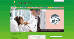 Desktop Screenshot of elroimedical.com